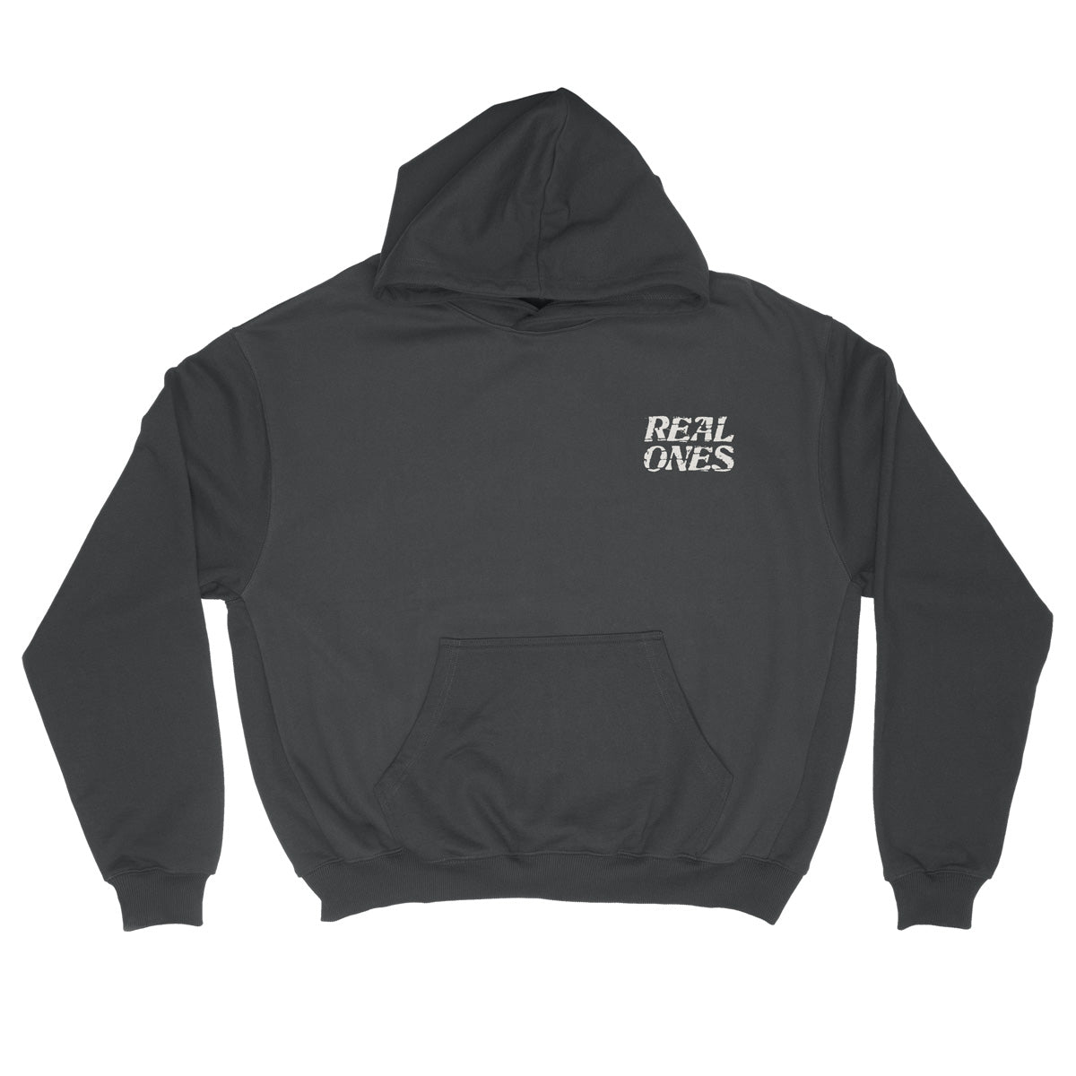 REAL ONES Asphalt Logo Hooidie